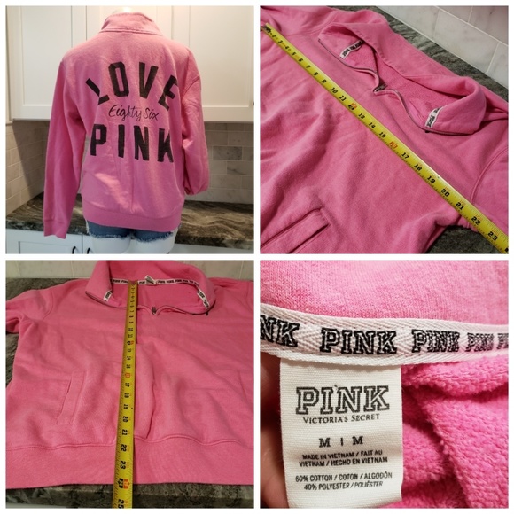 PINK Victoria's Secret | Pink Cotton Pullover M - Picture 8 of 8